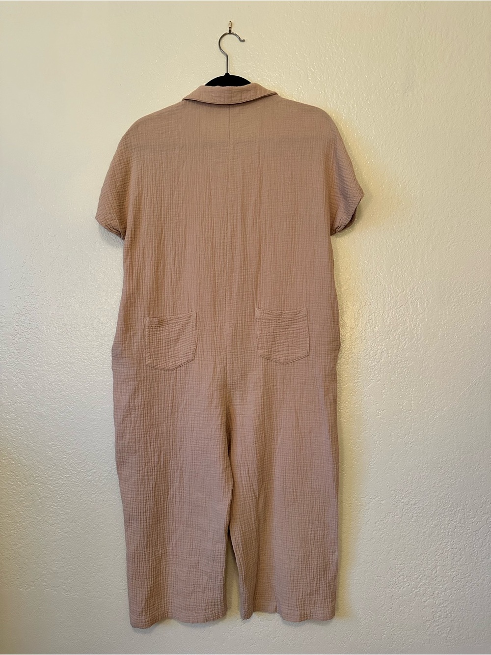 Mable Short-Sleeve Jumpsuit 100% Cotton - Picture 2 of 4